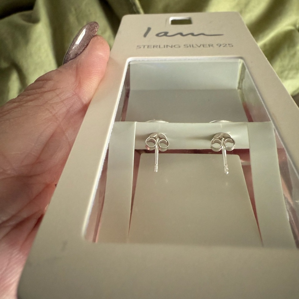 Sterling Silver 925 Earrings - Picture 2 of 6